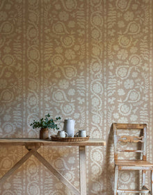 LW 374 675 Rosetta Cardamom Wallpaper by Lewis & Wood