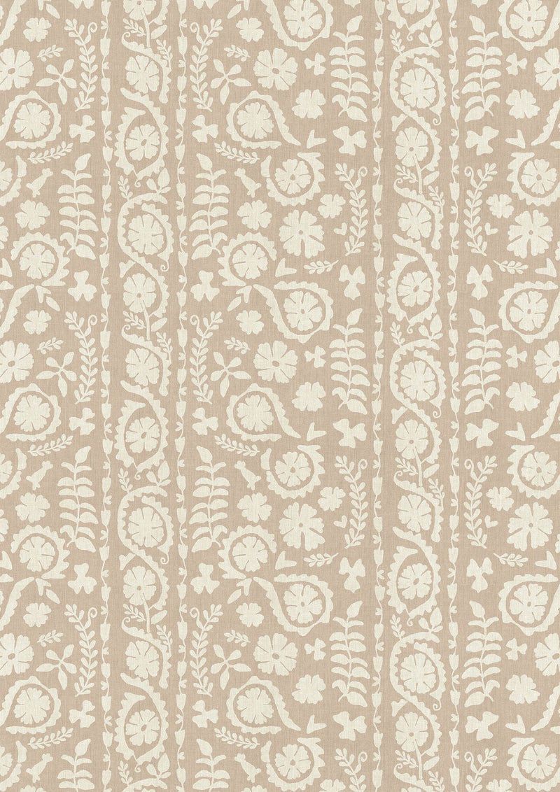 LW 374 675 Rosetta Cardamom Wallpaper by Lewis & Wood