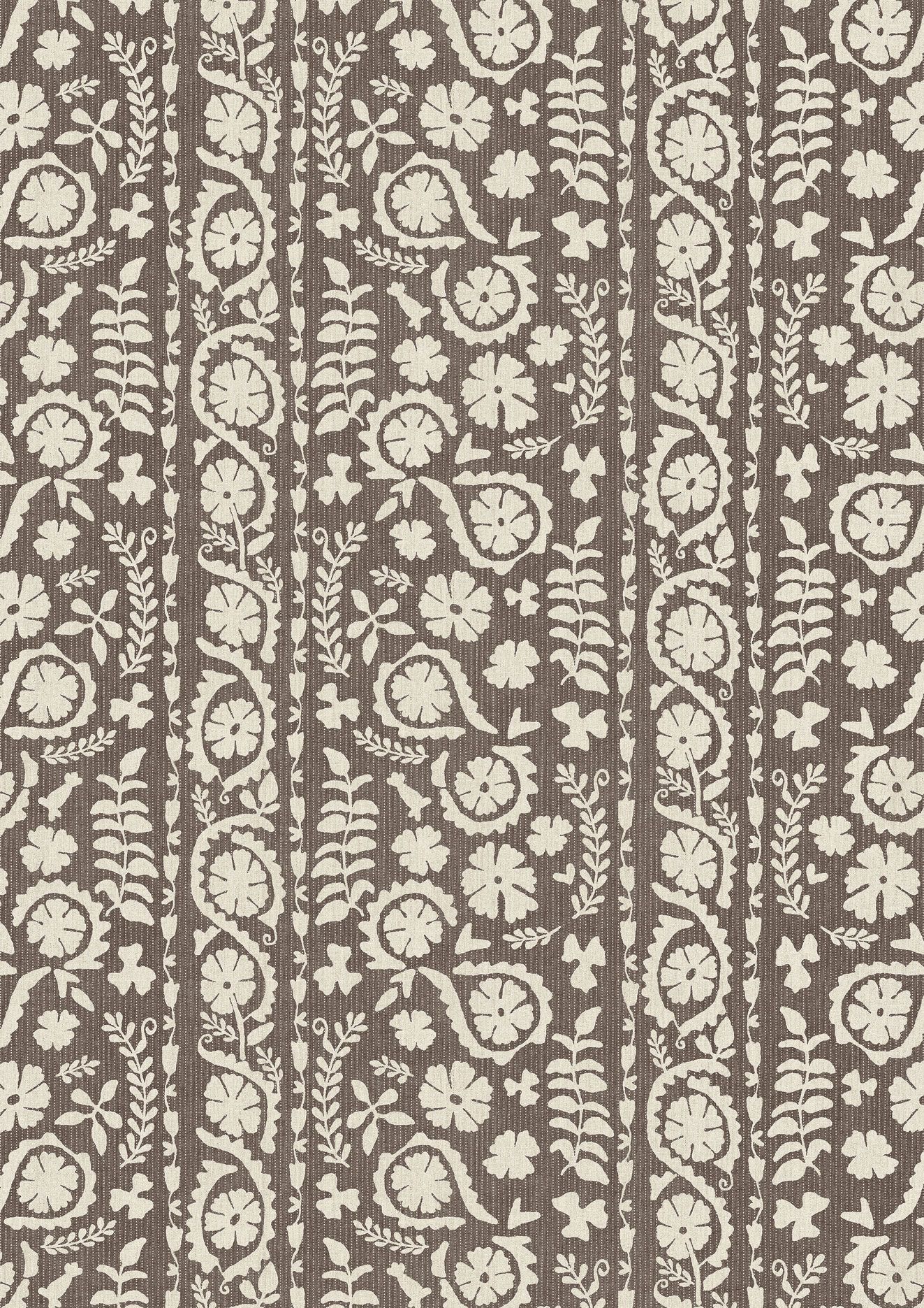 LW 372 589 Rosetta Cinders Fabric by Lewis & Wood