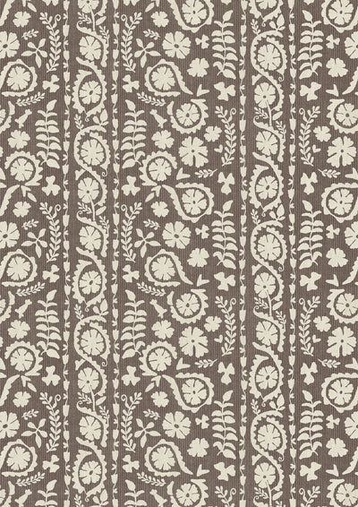 Rosetta Cinders Fabric by Lewis & Wood