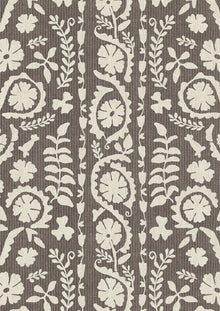 LW 372 589 Rosetta Cinders Fabric by Lewis & Wood