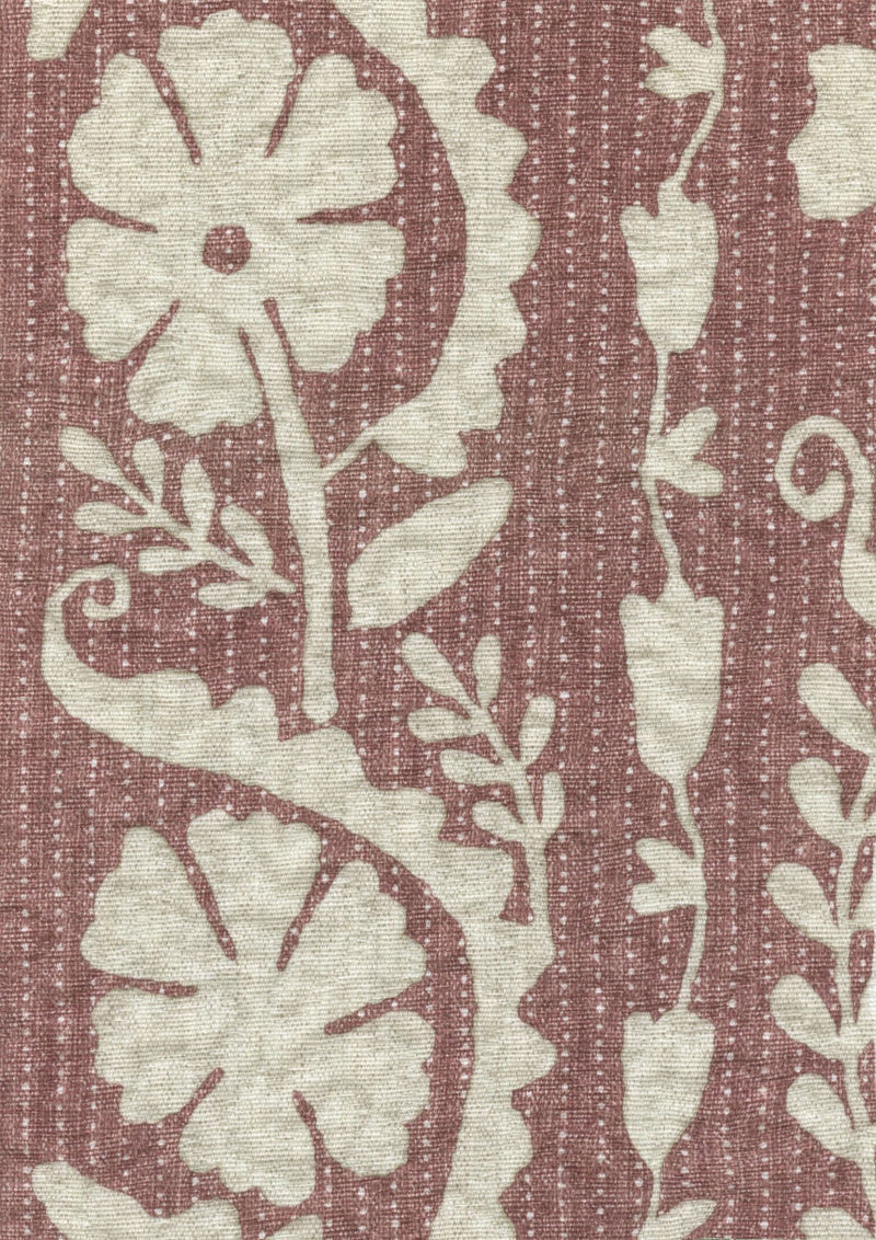 LW 372 679 Rosetta Harissa Fabric by Lewis & Wood
