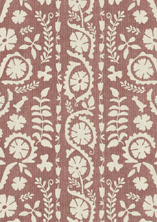 Rosetta Harissa Sprigs & Twigs Fabric by Lewis & Wood