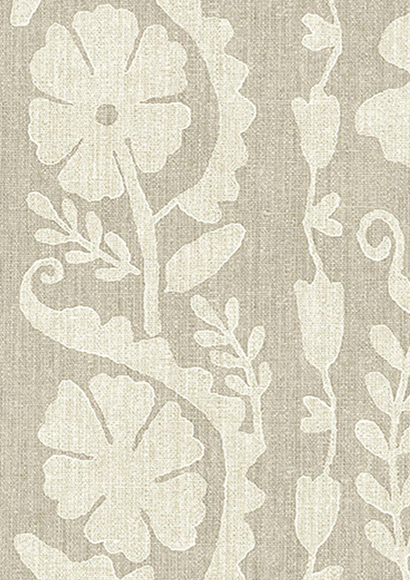 LW 374 683 Rosetta Hessian Wallpaper by Lewis & Wood