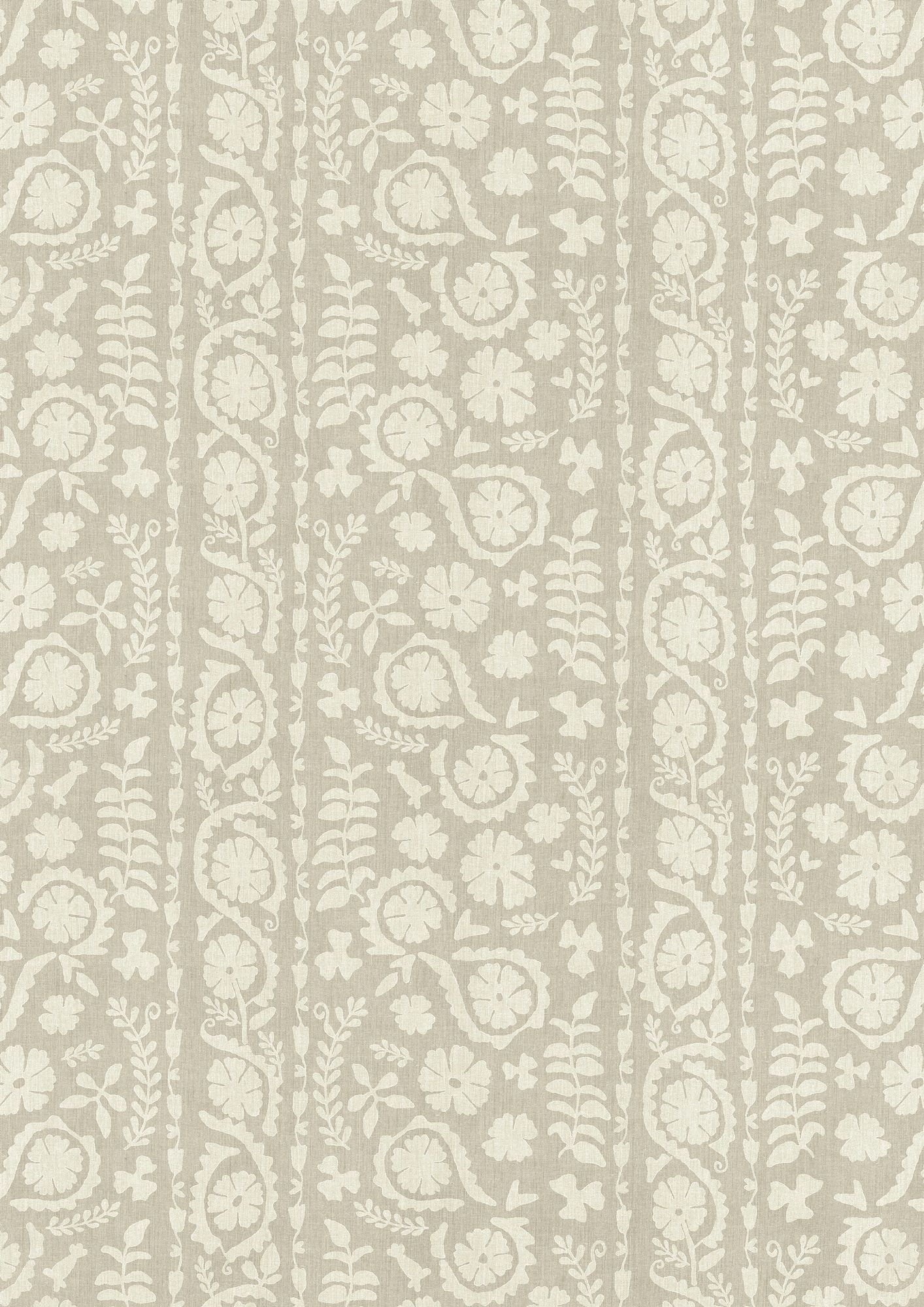 LW 374 683 Rosetta Hessian Wallpaper by Lewis & Wood
