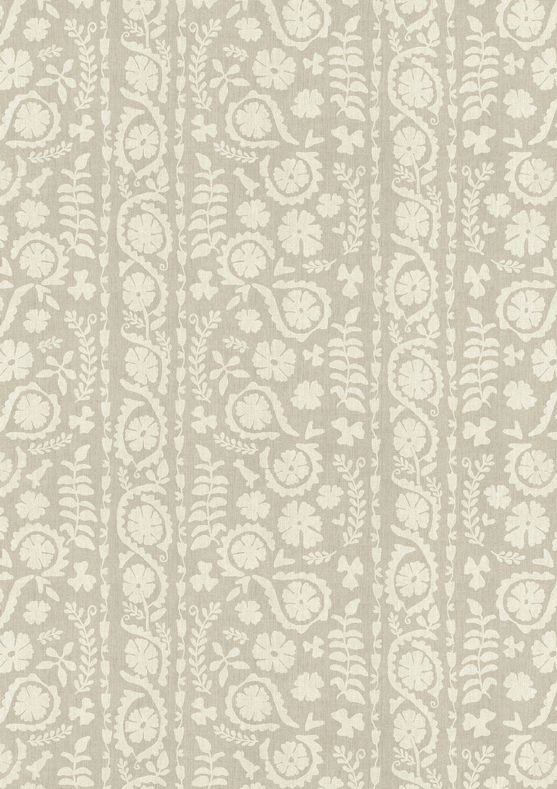 LW 374 683 Rosetta Hessian Wallpaper by Lewis & Wood