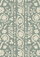 Rosetta Mineral Sprigs & Twigs Fabric by Lewis & Wood