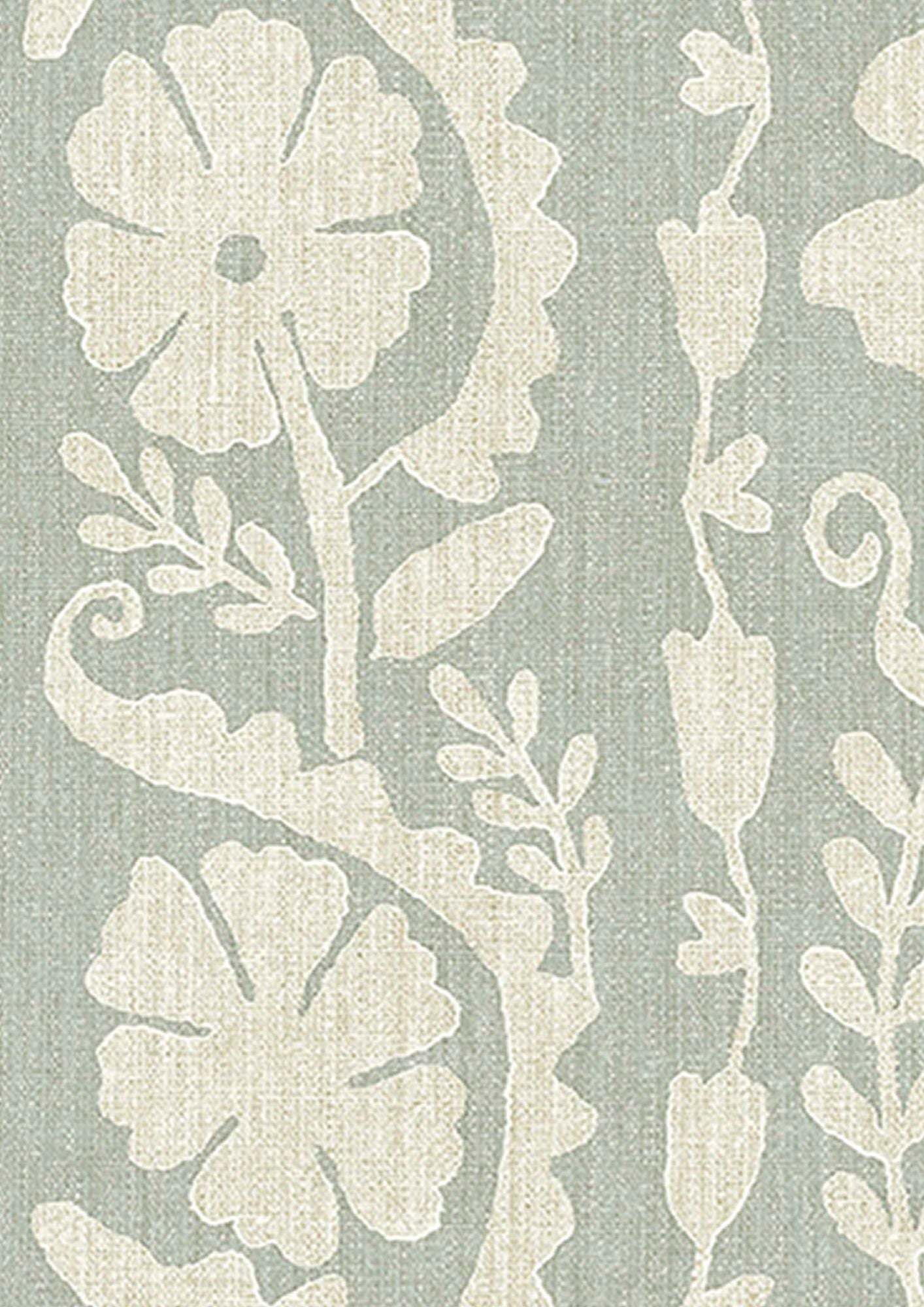 LW 374 684 Rosetta Mistletoe Wallpaper by Lewis & Wood