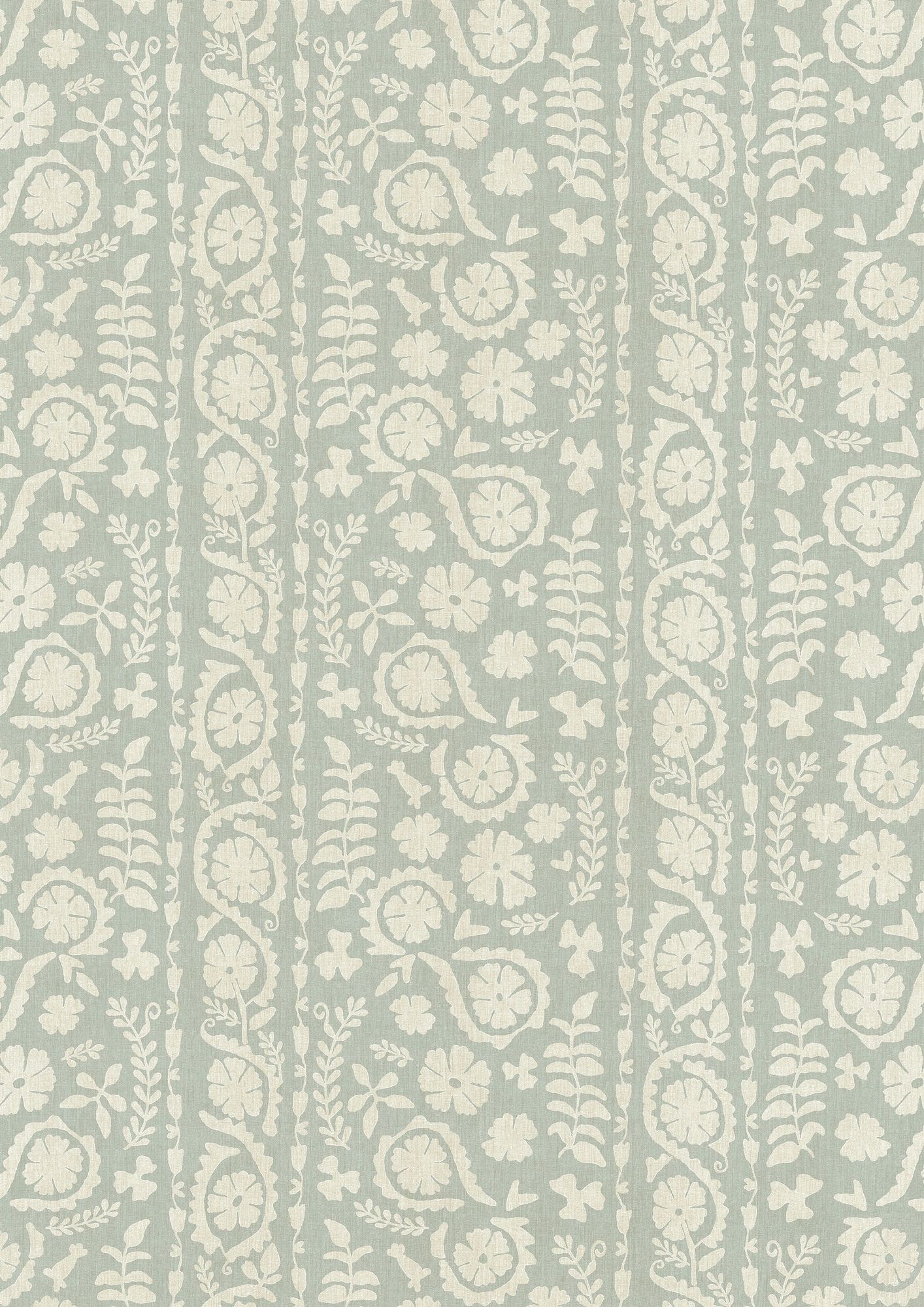 LW 374 684 Rosetta Mistletoe Wallpaper by Lewis & Wood
