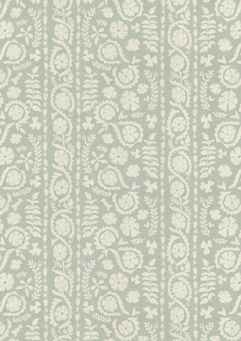 LW 374 684 Rosetta Mistletoe Wallpaper by Lewis & Wood