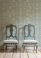 LW 374 684 Rosetta Mistletoe Wallpaper by Lewis & Wood