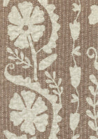 Rosetta Nutmeg Sprigs & Twigs Fabric by Lewis & Wood