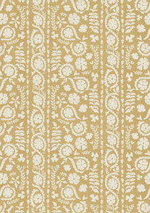 LW 372 40 Rosetta Saffron Fabric by Lewis & Wood