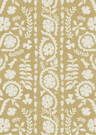 LW 372 40 Rosetta Saffron Fabric by Lewis & Wood