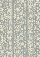 LW 372 95 Rosetta Smoke Fabric by Lewis & Wood