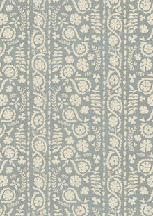 LW 372 95 Rosetta Smoke Fabric by Lewis & Wood