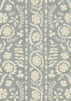 Rosetta Smoke Sprigs & Twigs Fabric by Lewis & Wood