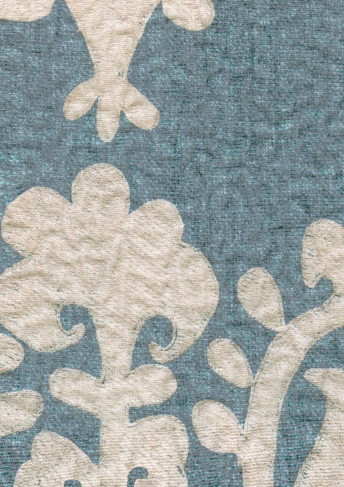 LW 347 519 Saracen Cerulean Fabric by Lewis & Wood