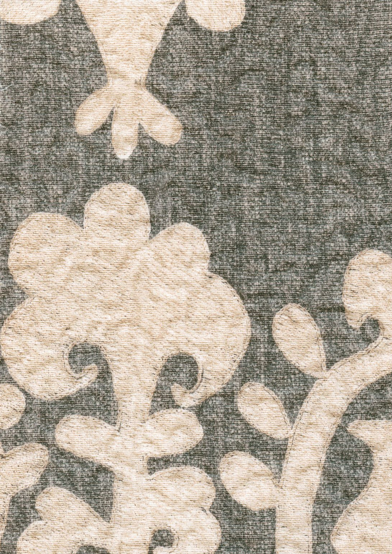 LW 347 462 Saracen Holy Smoke Fabric by Lewis & Wood