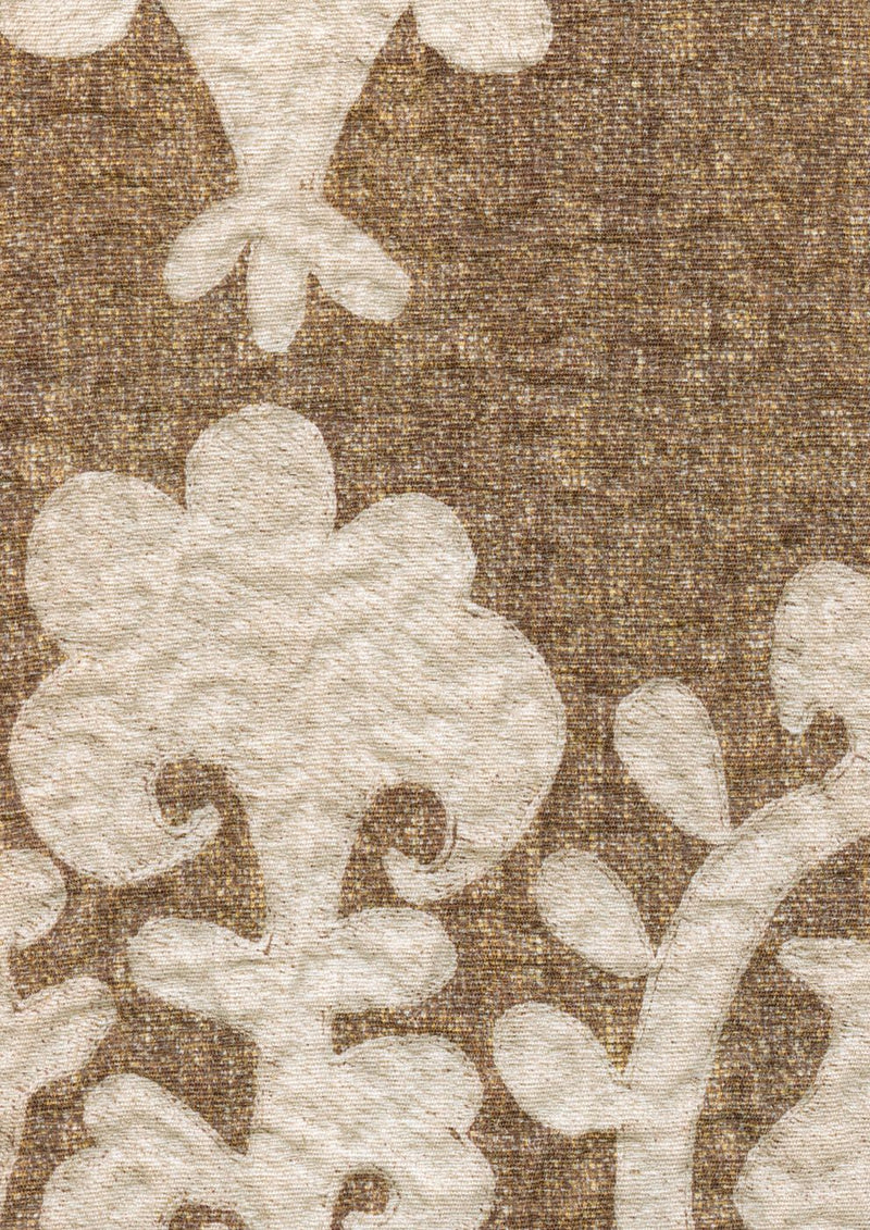 LW 347 652 Saracen Tobacco Fabric by Lewis & Wood