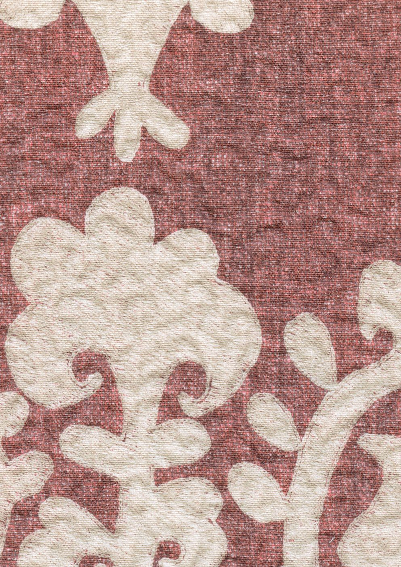 LW 347 615 Saracen Turkish Rose Fabric by Lewis & Wood