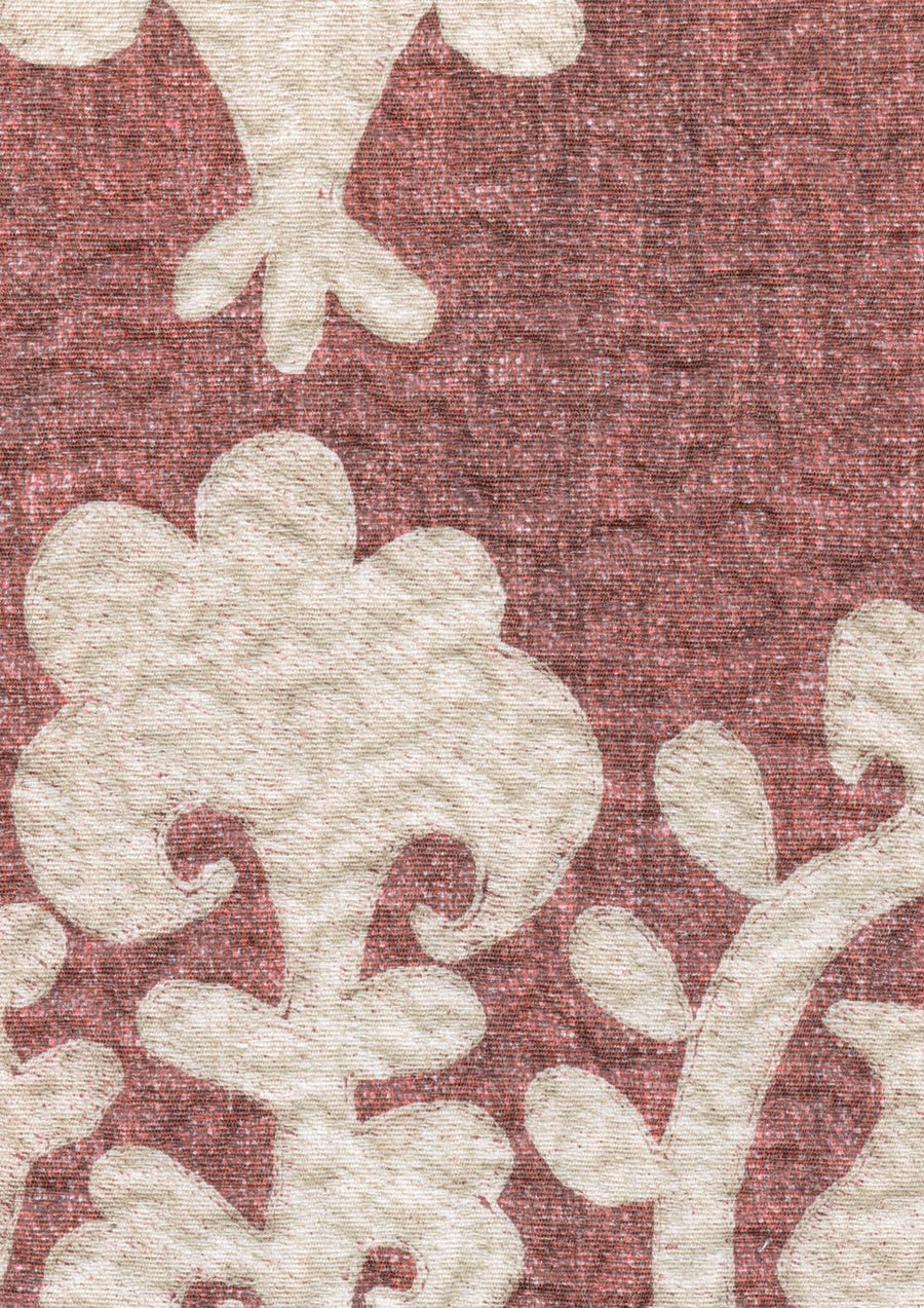 LW 347 615 Saracen Turkish Rose Fabric by Lewis & Wood