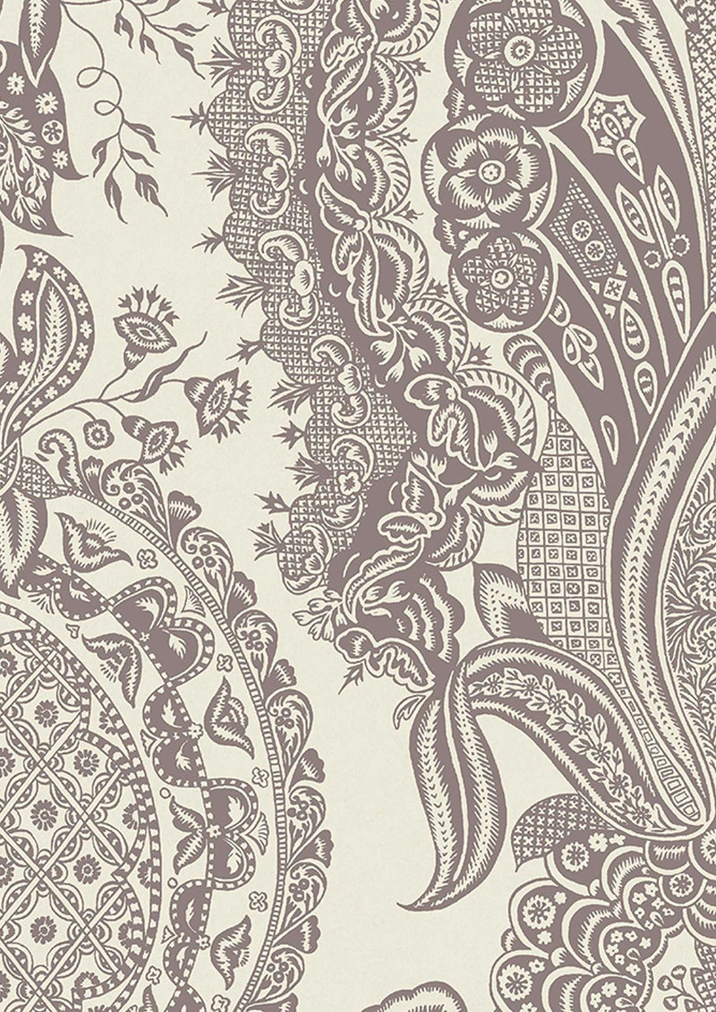 LW 227 347 Saskia Amethyst Wallpaper by Lewis & Wood