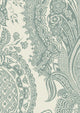 Saskia Aquamarine History Papers Wallpaper by Lewis & Wood