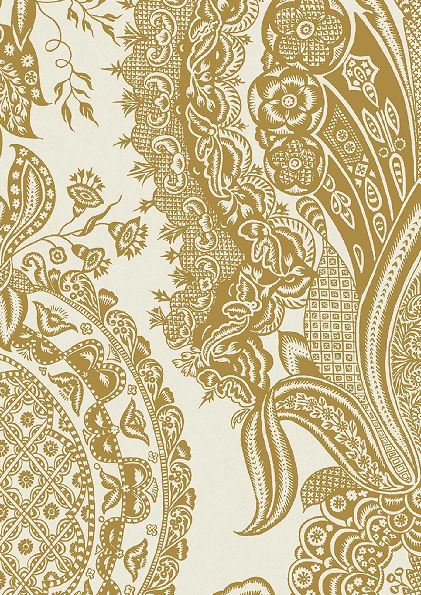 LW 227 242 Saskia Inca Wallpaper by Lewis & Wood
