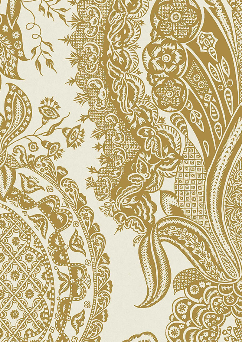 LW 227 242 Saskia Inca Wallpaper by Lewis & Wood