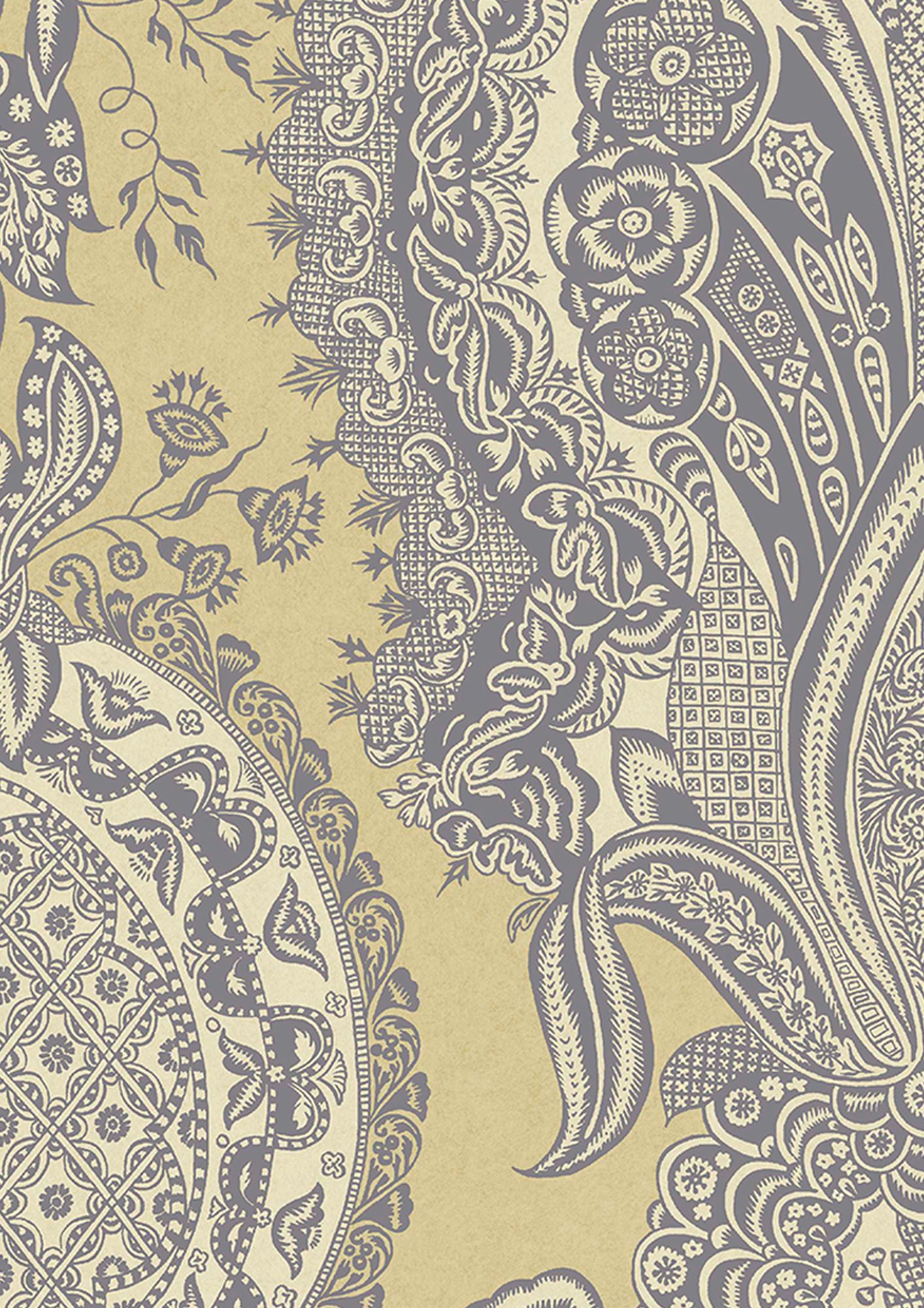 LW 227 215 Saskia Quince Wallpaper by Lewis & Wood