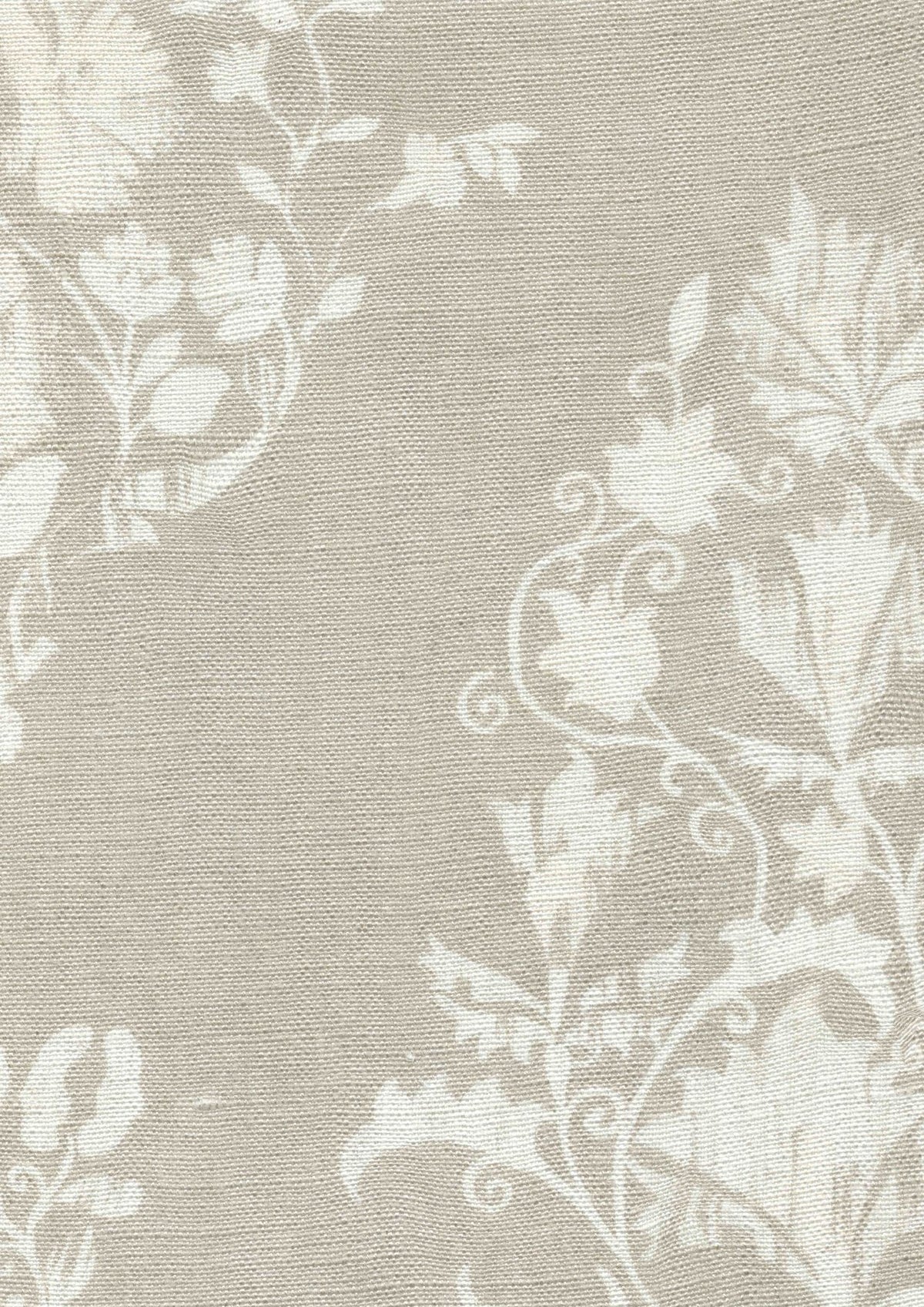 LW 299 61 Sicilia Parchment Fabric by Lewis & Wood