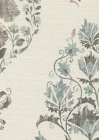 LW 299 297 Sicilia Tea Rose Fabric by Lewis & Wood