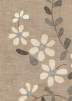 Stellata Cardamom Sprigs & Twigs Fabric by Lewis & Wood