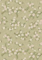 LW 371 676 Stellata Daisy Fabric by Lewis & Wood