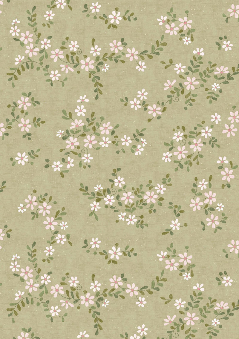 LW 375 676 Stellata Daisy Wallpaper by Lewis & Wood