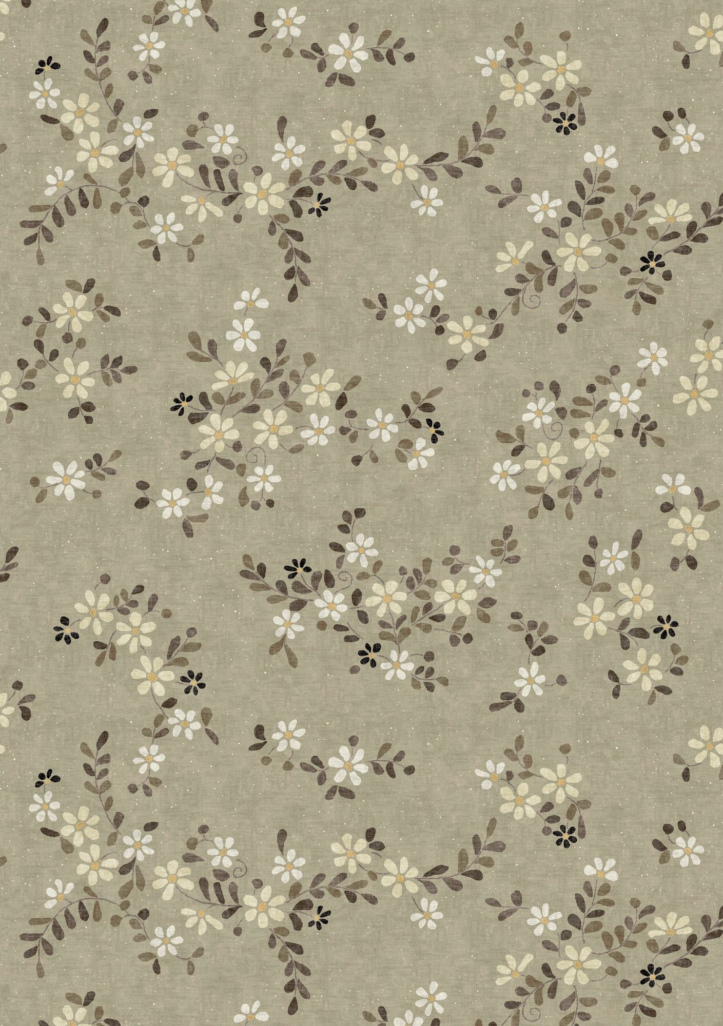 LW 371 445 Stellata Juniper Fabric by Lewis & Wood