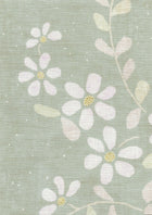 Stellata Mistletoe Sprigs & Twigs Fabric by Lewis & Wood