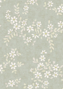 LW 371 684 Stellata Mistletoe Fabric by Lewis & Wood