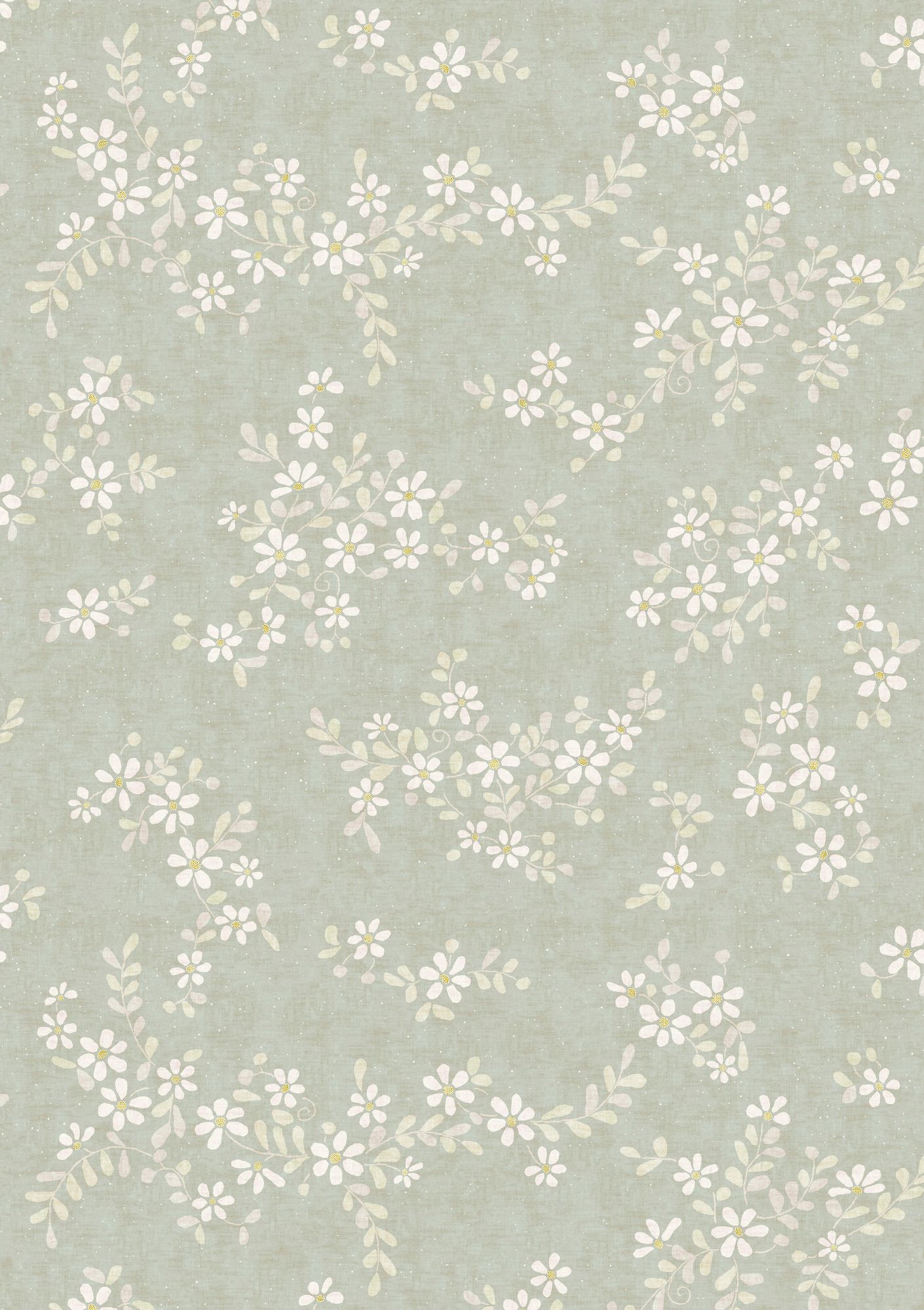 LW 375 684 Stellata Mistletoe Wallpaper by Lewis & Wood