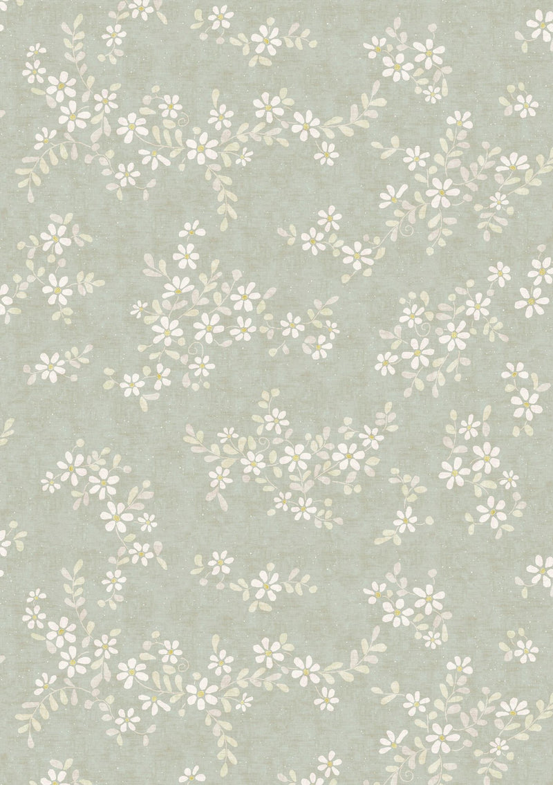 LW 375 684 Stellata Mistletoe Wallpaper by Lewis & Wood