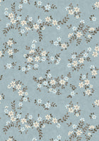 LW 371 677 Stellata Misty Fabric by Lewis & Wood