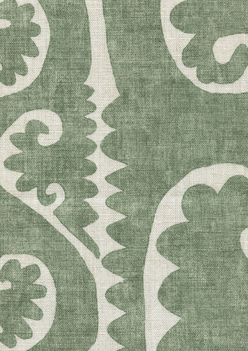 LW 340 483 Totem Cactus Fabric by Lewis & Wood