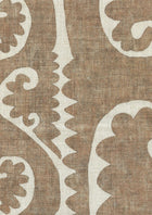 LW 340 390 Totem Ginger Fabric by Lewis & Wood