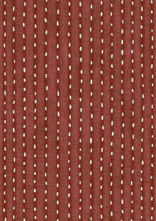 LW 370 392 Wild Rice Red Hut Fabric by Lewis & Wood