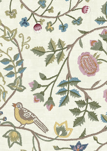 LW 321 614 Windrush White Wallpaper by Lewis & Wood