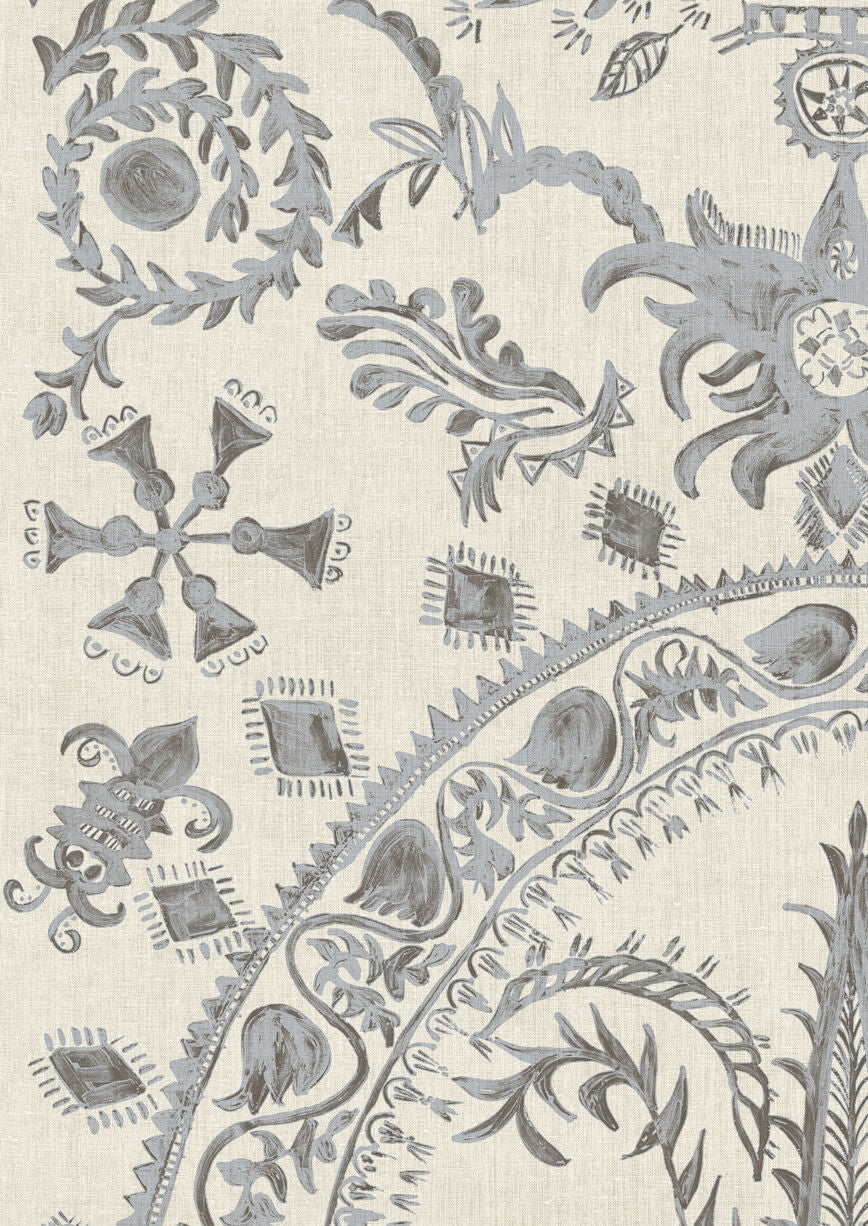 Womad Lg 100 Northlight Travel Trunk Wallpaper by Lewis & Wood