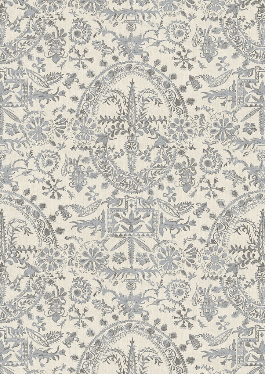 LW 346 629 Womad Lg 50 Northlight Wallpaper by Lewis & Wood