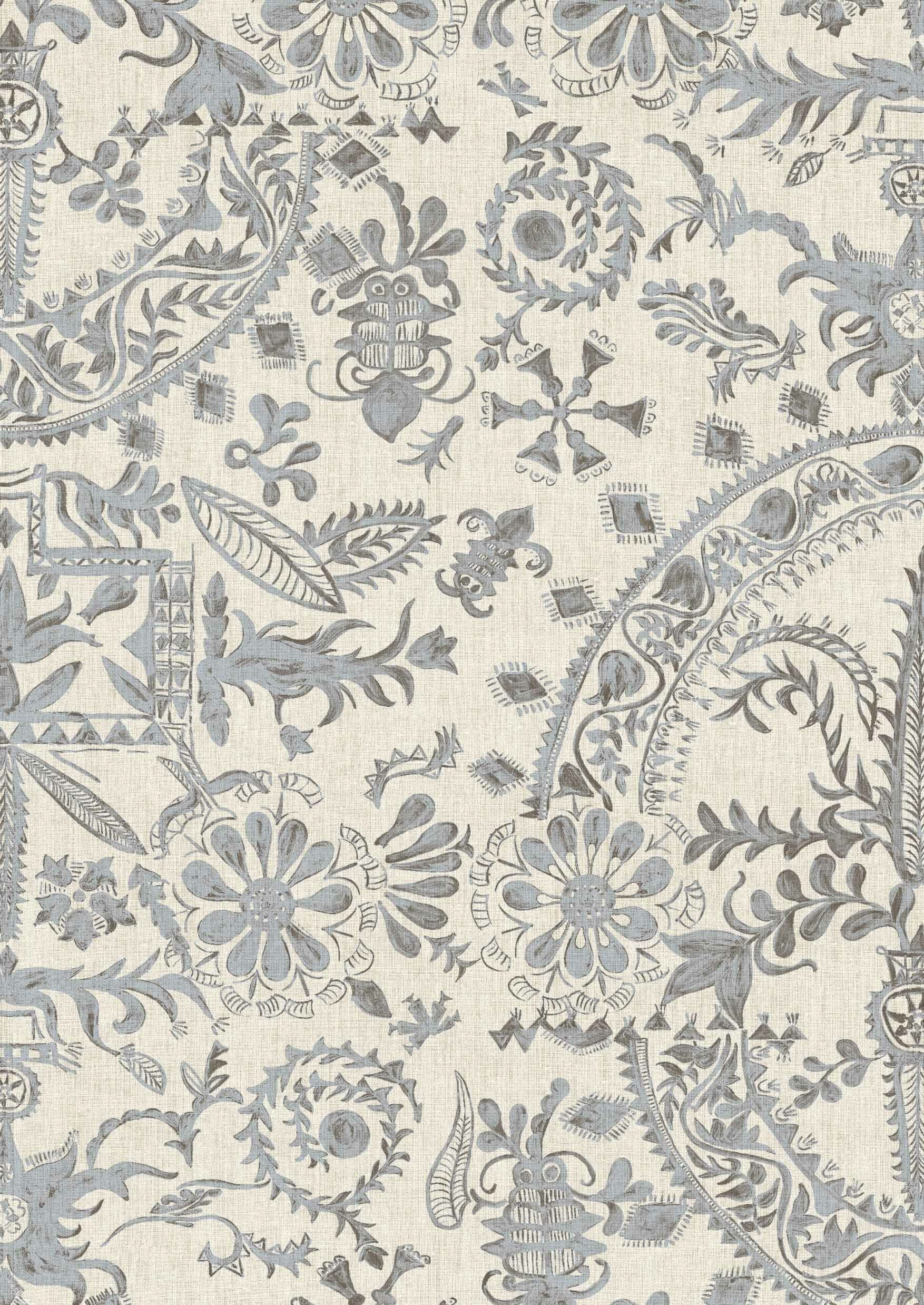 Womad Lg 50 Northlight Travel Trunk Wallpaper by Lewis & Wood