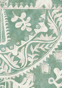 LW 211 556 Womad Sagebrush Wallpaper by Lewis & Wood